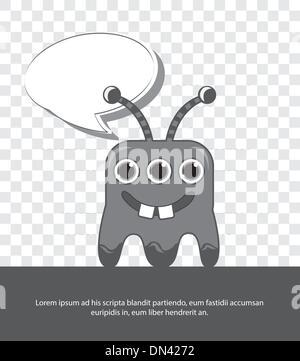 mostro Illustrazione Vettoriale