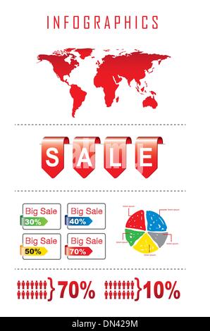 Infographics Illustrazione Vettoriale