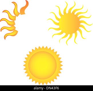 fumetto di Sun Illustrazione Vettoriale