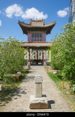 Il Choijin Tempio Lama Museum di Ulaanbataar (Ulan Bator), Mongolia Foto Stock