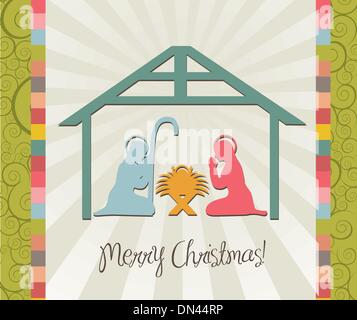 Auguri di Buon Natale Illustrazione Vettoriale