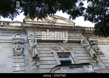 Museo Histórico de las Ciencias Carlos J Finlay, Calle Cuba, l'Avana Vecchia (La Habana Vieja), Cuba, il Mare dei Caraibi e America centrale Foto Stock