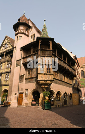 Elk213-2804v Francia, Alsazia, Colmar, Maison Pfister, 1537 Foto Stock