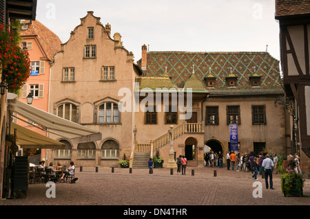 Elk213-2839 Francia, Alsazia, Colmar, Ancienne Douane, xv c Foto Stock