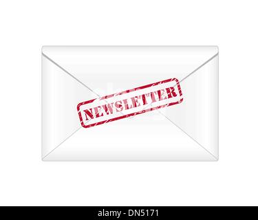 Icona di newsletter Illustrazione Vettoriale