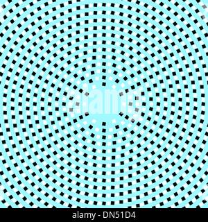 Illusione ottica Illustrazione Vettoriale