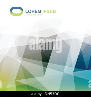 Abstract triangoli sfondo con spazio per simbolo e testo. Ve Illustrazione Vettoriale