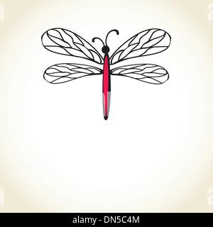 libellula Illustrazione Vettoriale