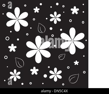 Floreali bellissime seamless pattern Illustrazione Vettoriale