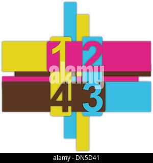 Infografico Design Illustrazione Vettoriale