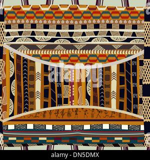 Seamless modello geometrico Illustrazione Vettoriale