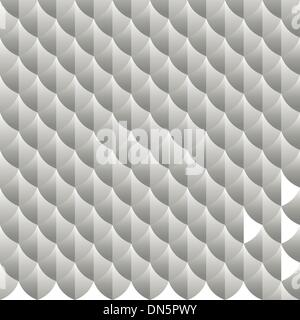 Geometrica modello metallico sullo sfondo Illustrazione Vettoriale