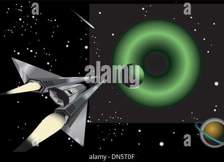 Astronave Illustrazione Vettoriale