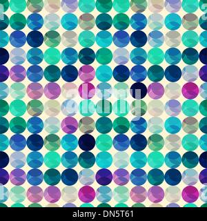 Seamless colorato modello geometrico Illustrazione Vettoriale