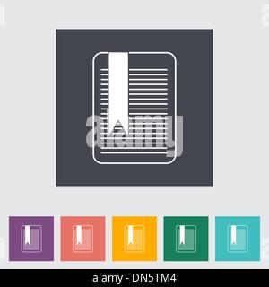 Segnalibro. Illustrazione Vettoriale