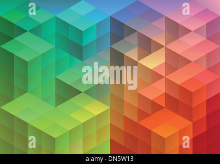 Abstract sfondo geometrico, vettore Illustrazione Vettoriale