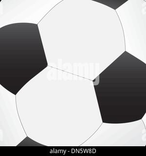 Pallone da calcio texture Illustrazione Vettoriale