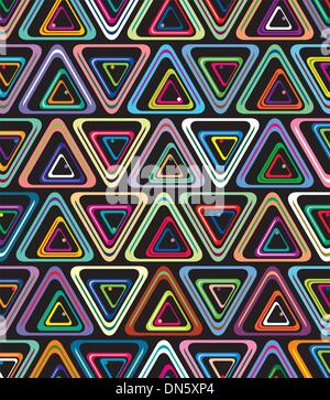 Abstract sfondo colorato di triangoli Illustrazione Vettoriale