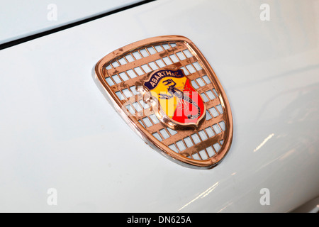 Abarth logo su una macchina Foto Stock