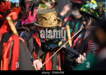 Skipton Yuletide Market, Mercato di Natale, Skipton, North Yorkshire, 2013 Foto Stock