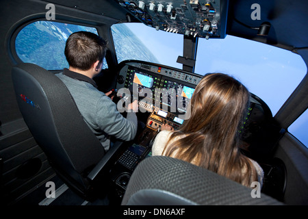 Scuola di Volo 'Sud Aviation Training' (2013/01/31) Foto Stock