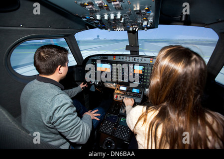 Scuola di Volo 'Sud Aviation Training' (2013/01/31) Foto Stock