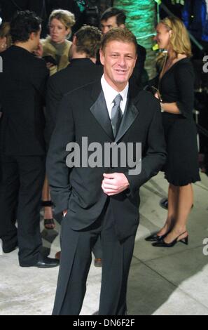 Mar 26, 2002 - West Hollywood, CALIFORNIA, STATI UNITI D'AMERICA - SEAN BEAN..Vanity Fair ospita OSCAR PARTY AL RISTORANTE MORTONS.WEST HOLLYWOOD, CA.marzo 24, 2002. NINA PROMMER/ 2002 K24530NP(Immagine di credito: © Globo foto/ZUMAPRESS.com) Foto Stock