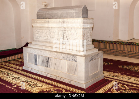 Sheikh Shamsiddin Kulol della tomba Dorut Tilovat complessa, Shakhrisabz, Uzbekistan Foto Stock