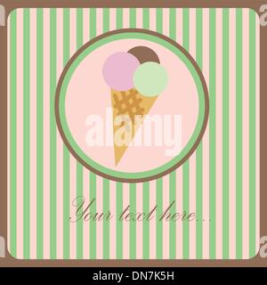 Icona del gelato Illustrazione Vettoriale