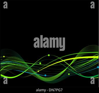 Abstract hi tech di sfondo Illustrazione Vettoriale