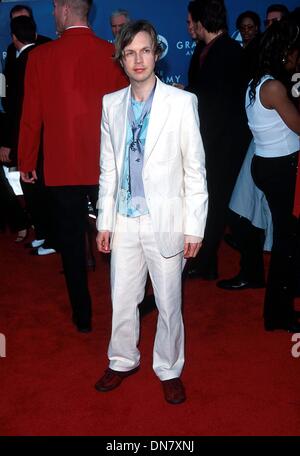 Febbraio 21, 2001 - K21157FB: 2/21/01.il ''43RD GRAMMY AWARDS'' a. STAPLES Center a Los Angeles, CA..Beck. FITZROY BARRETT/ 2001(Credit Immagine: © Globo foto/ZUMAPRESS.com) Foto Stock