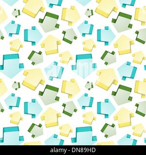 Varie le frecce sullo sfondo Illustrazione Vettoriale