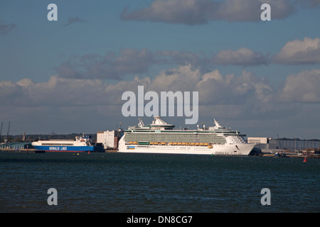 Acqua di southampton hampshire Inghilterra Foto Stock