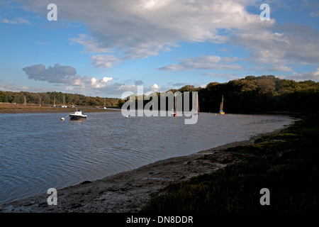 Beaulieu river hampshire Inghilterra Foto Stock