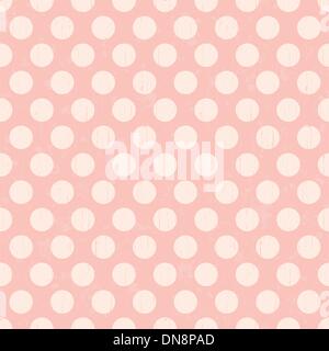 Seamless pois texture grunge Illustrazione Vettoriale