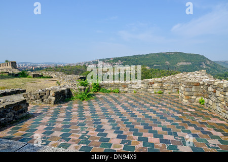 Fortezza di Tsarevets a Veliko Tarnovo, Bulgaria Foto Stock