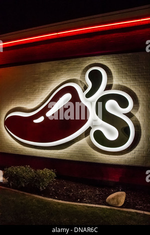 Un ristorante Chili's in West Hills California Foto Stock