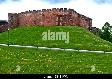 Chester Castle è nella città di Chester, Cheshire, Inghilterra Foto Stock