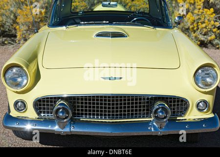 1956 Ford Thunderbird, Santa Fe, New Mexico USA Foto Stock