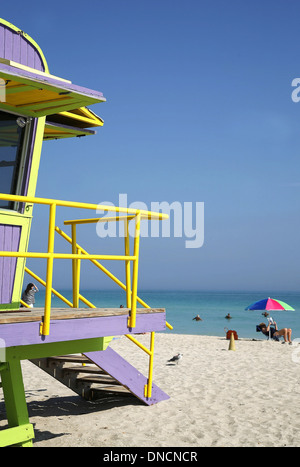 Miami (Florida, Stati Uniti) 2011: South Beach Foto Stock