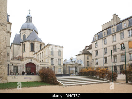 Lycee Carlo Magno scuola. Parigi, Francia, Europa Foto Stock