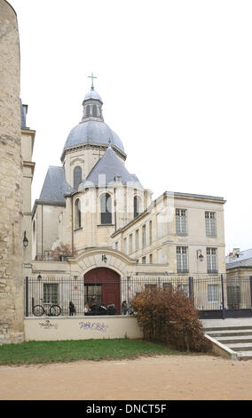 Lycee Carlo Magno scuola. Parigi, Francia, Europa Foto Stock