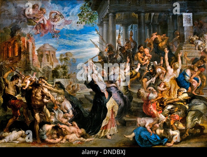 Der Bethlehemitische Kindermord - Il Massacro degli Innocenti da Peter Paul Rubens (1577-1640) belga fiamminga del Belgio Foto Stock