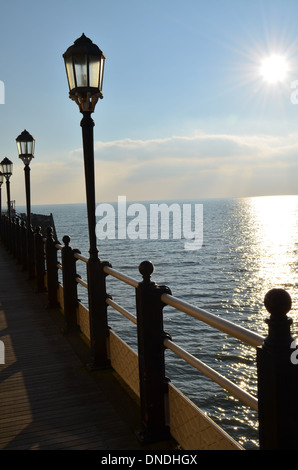 Molo vittoriano a Worthing Sussex Foto Stock