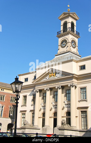 Town Hall nella città olandese di Dordrecht, Paesi Bassi Foto Stock