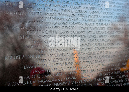 Vietnam Veterans Memorial Foto Stock