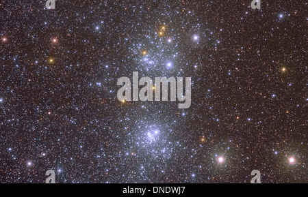NGC 884 E NGC 869, il doppio cluster in Perseus. Foto Stock