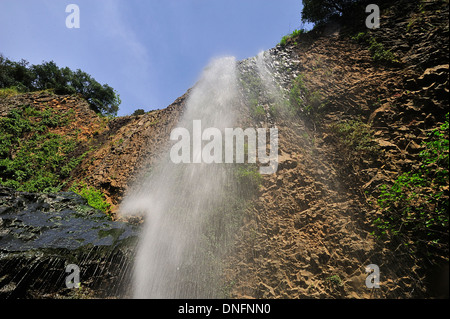 San Julian cascata, Cerveteri, Viterbo, Lazio, Italia Foto Stock