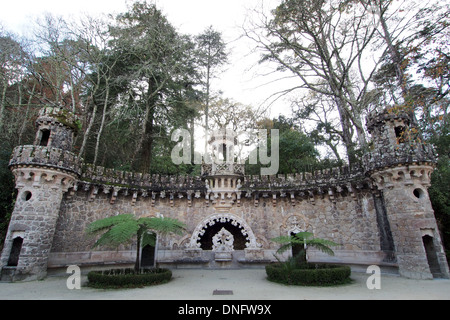 Quinta da Regaleira, Sintra, Portogallo Foto Stock