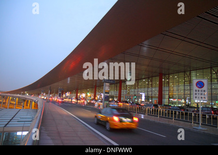Beijing China, Chinese, Beijing Capital International Airport, PEK, Terminal 3, esterno, China130916026 Foto Stock